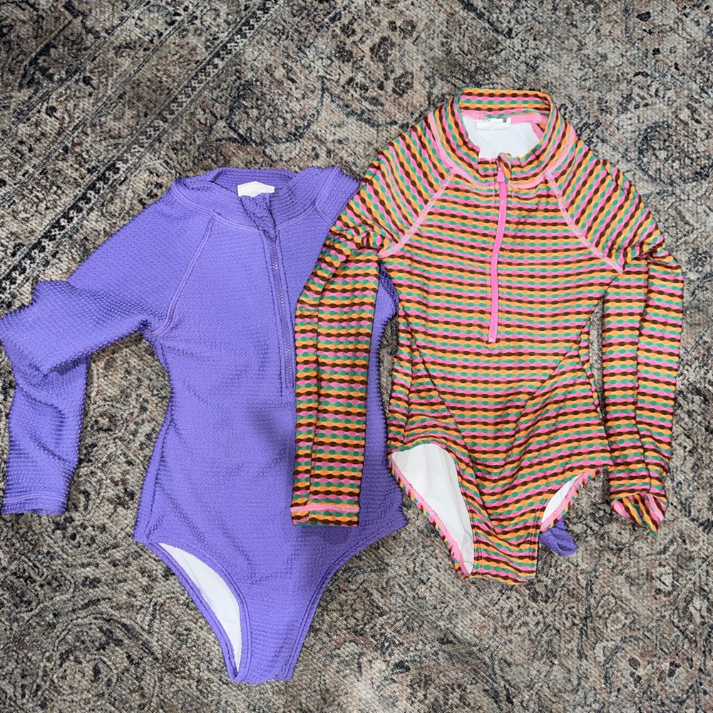Cotton On Kids Long Sleeve Lydia Swimsuits